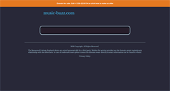 Desktop Screenshot of music-buzz.com