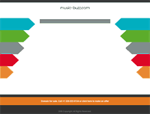 Tablet Screenshot of music-buzz.com